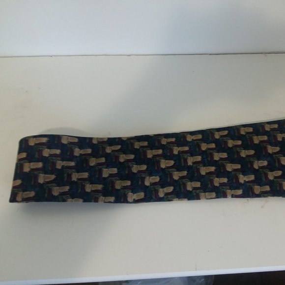 J. Garcia Neck Tie Vintage Original Made in USA 100 - Picture 10 of 11